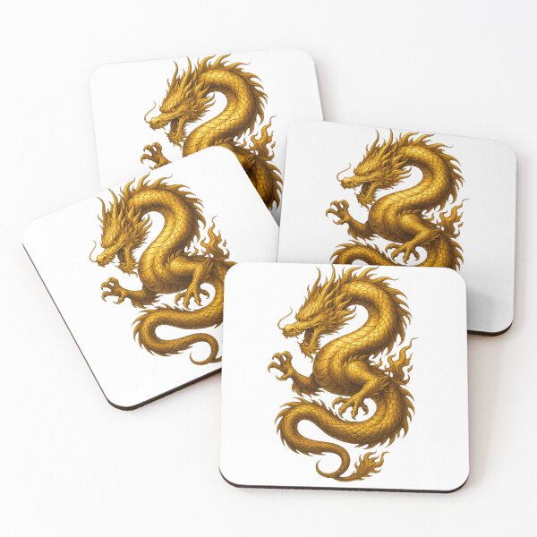 Item preview, Golden Imperial Dragon designed and sold by CR3@TIX-BOUTIK.