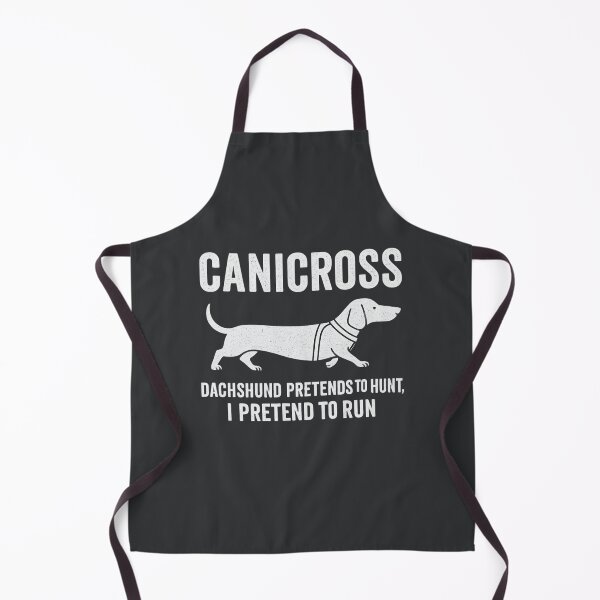 Item preview, Canicross Dachshund Funny Dog Sport Design designed and sold by Meandmyshop.