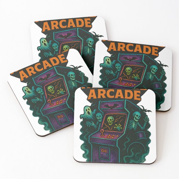 Item preview, Haunted Arcade – Retro Horror Halloween Design designed and sold by Imaginationbeyond.