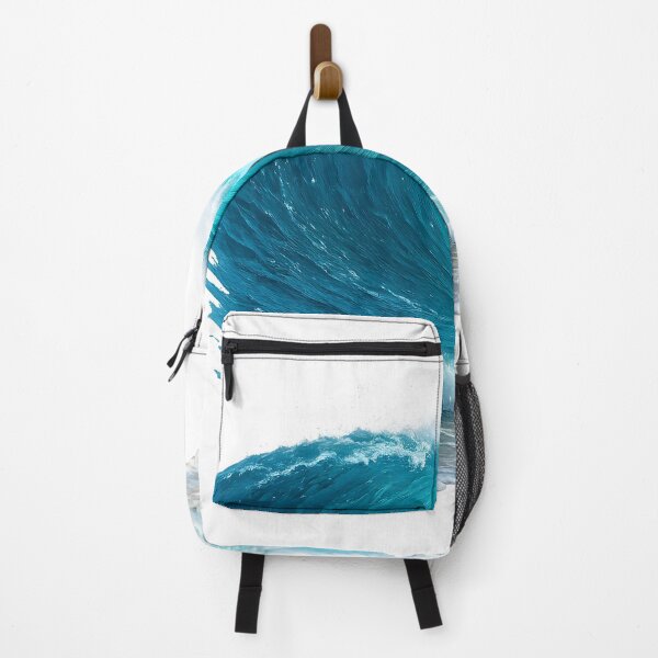 Item preview, Blue Ocean Waves – Realistic Sea Surf T-Shirt Design designed and sold by Divakar Fashion.