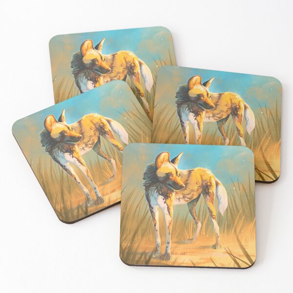 Item preview, African Wilddog designed and sold by Luccain.Art.
