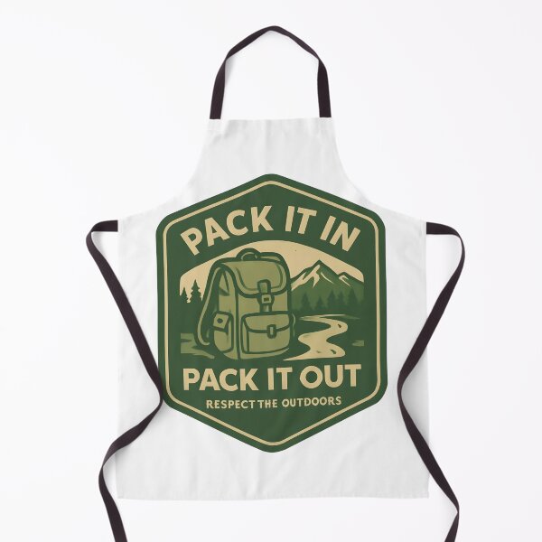 Item preview, Pack it in Pack it out respect the outdoors designed and sold by LittleArij.