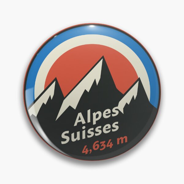 Item preview, Swiss Alps, Alpes suisses designed and sold by studio838.