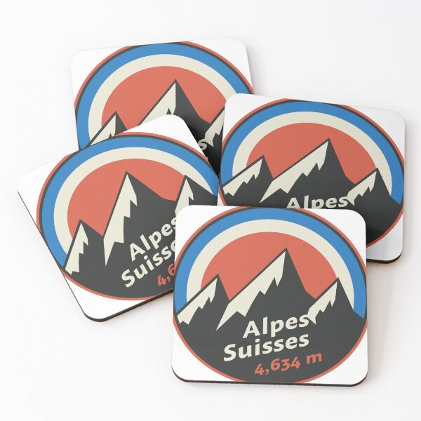 Item preview, Swiss Alps, Alpes suisses designed and sold by studio838.