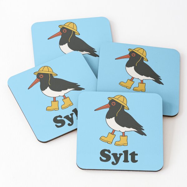 Item preview, Oystercatcher with rubber boots – Sylt coastal motif designed and sold by Print-Zoo.