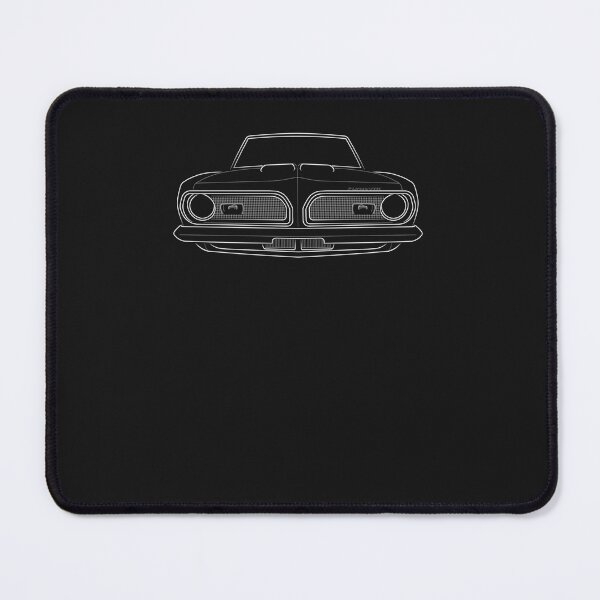 Item preview, 1969 Barracuda - Front Stencil White designed and sold by kopslanka.