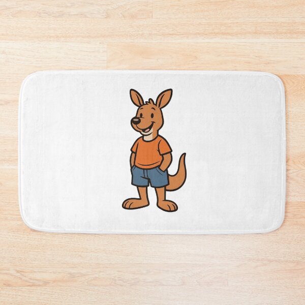 Item preview, Cool Kangaroo in Shorts and T-Shirt – Funny Cartoon Style designed and sold by Confuzz1ed.