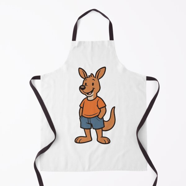 Item preview, Cool Kangaroo in Shorts and T-Shirt – Funny Cartoon Style designed and sold by Confuzz1ed.