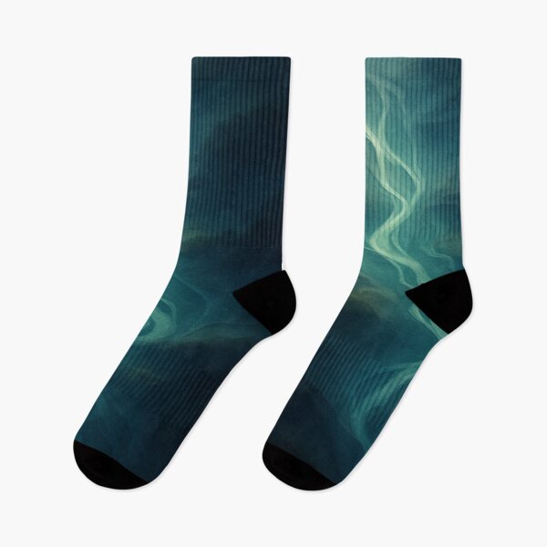 Item preview, Mystic River Glow – Abstract Flowing Light designed and sold by Zenvo.