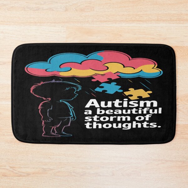 Item preview, Autism Awareness – A Beautiful Storm of Thoughts designed and sold by Visimatic.