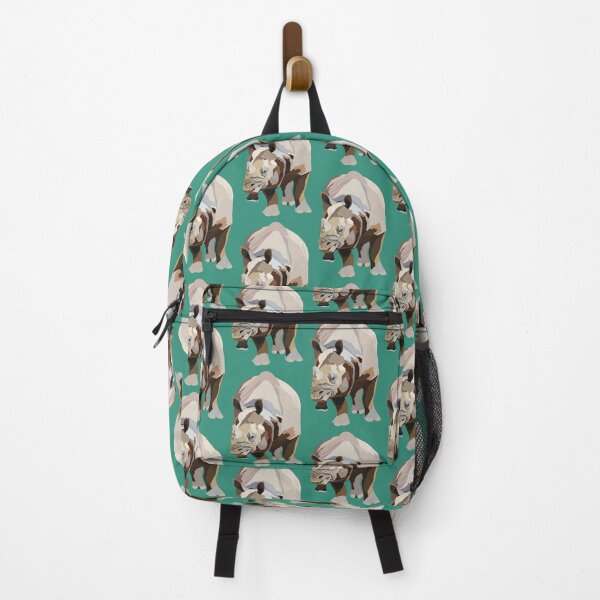 Item preview, J is for Javan Rhino,Javan Rhino Artwork & Designs | Rare Rhino Collection for Wildlife Lovers designed and sold by PrettylittlepastelUk.