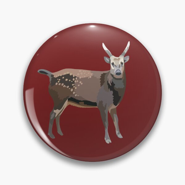 Item preview, P is for Philippine Spotted Deer,Philippine Spotted Deer Artwork & Designs | Wildlife Collection designed and sold by PrettylittlepastelUk.