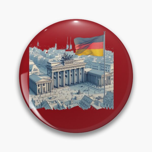 Artikelvorschau, Brandenburger Tor 3D-Skizze, entworfen und verkauft von PaintMeWorld.