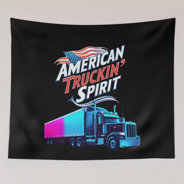 Item preview, American Truckin' Spirit. designed and sold by yoyola999.
