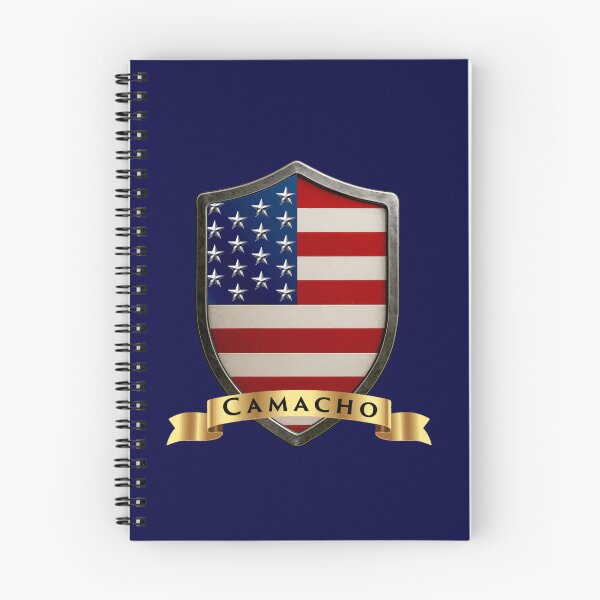 Item preview, Camacho Family USA Shield. Stars & Stripes Heritage Crest designed and sold by Highlandkings.