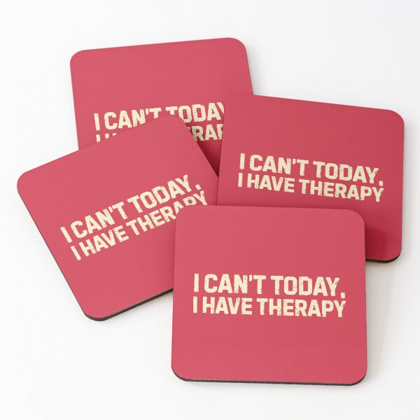 Item preview, Citas divertidas de introvertidos: No puedo. Hoy tengo terapia. designed and sold by DemureArtsy.