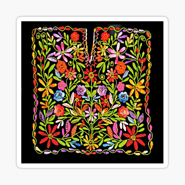 Item preview, Palestinian Flowers Embroidery designed and sold by muniralawi.