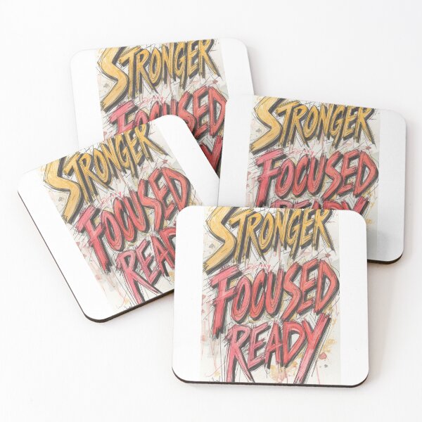 Item preview, Stronger, focused, ready designed and sold by LifeInQuotes Masch1988.