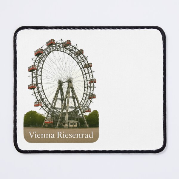 Item preview, Vienna Riesenrad Sticker – Classic Ferris Wheel of Vienna designed and sold by RafenStein.