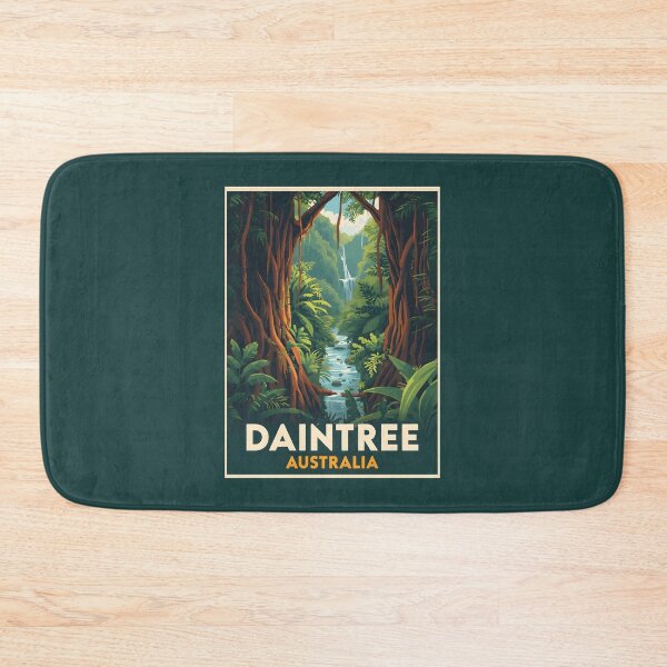 Item preview, A Vintage Illustration of Daintree National Park -  Australia designed and sold by GoodOldVintage.