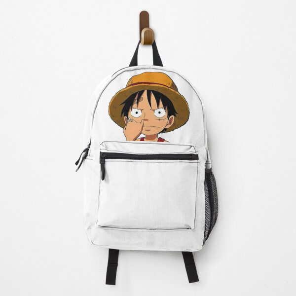 Item preview, Luffy, a One Piece character, acting silly by putting his pinky finger in his nose designed and sold by GSAJD.