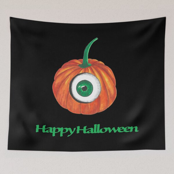 Item preview, Happy Halloween Pumpkin Eye designed and sold by BHG Art & Designs.