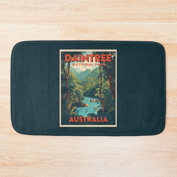 Item preview, A Vintage Illustration of Daintree National Park -  Australia designed and sold by GoodOldVintage.
