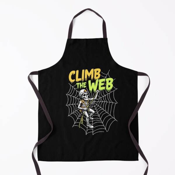 Item preview, Climb the Web Halloween Shirt designed and sold by sharifex.