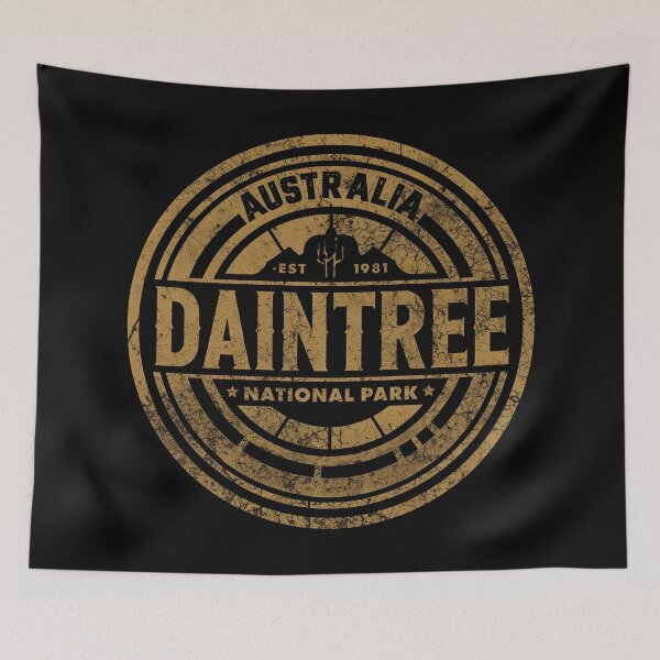 Item preview, A Vintage Illustration of Daintree National Park -  Australia designed and sold by GoodOldVintage.