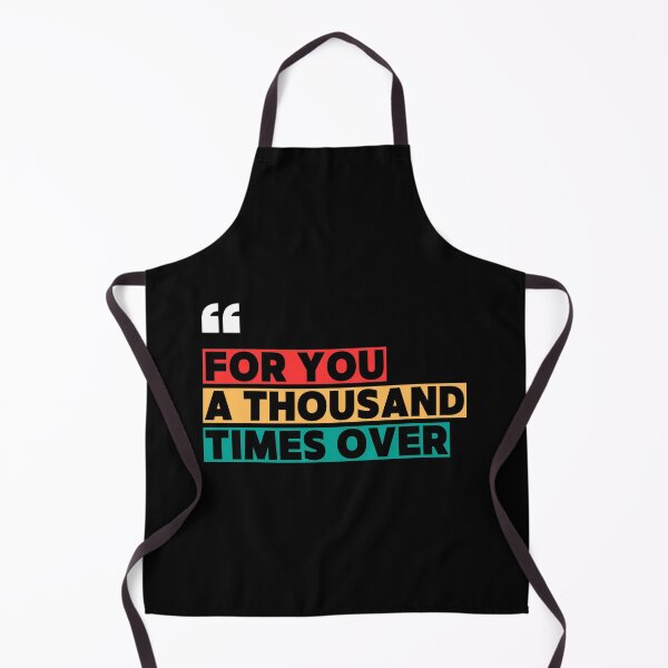 Item preview, For You a Thousand Times Over | The Kite Runner Quote by Khaled Hosseini | Colorful Typography Book Quote Poster | Literary Wall Art | Book Lover Gift designed and sold by Art By Rukayya.
