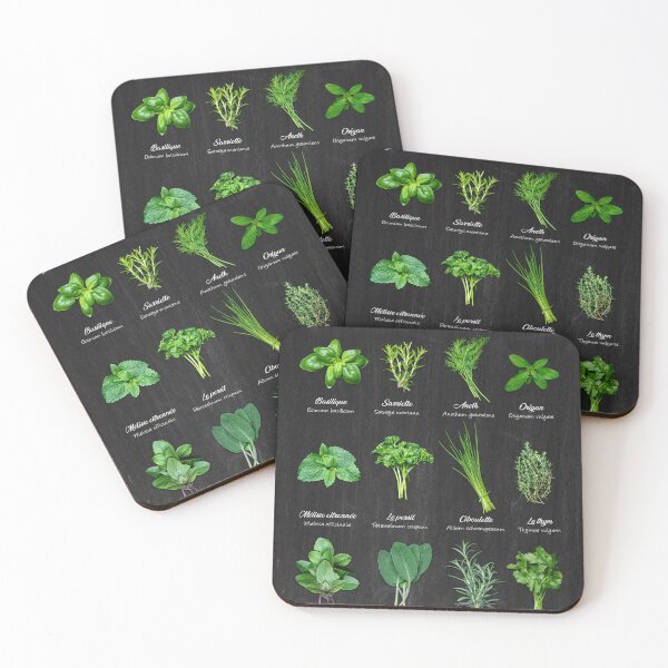 Item preview, Herbes culinaires: resumen de los clásicos de la cocina / Français designed and sold by PhotoArt Thomas Klee.