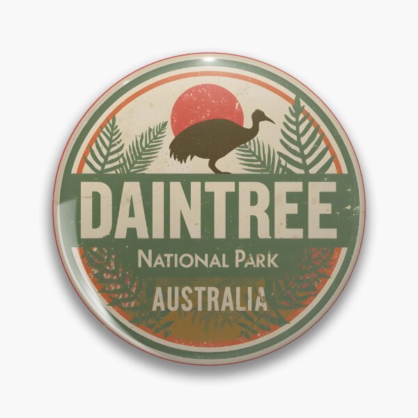 Item preview, A Vintage Illustration of Daintree National Park -  Australia designed and sold by GoodOldVintage.