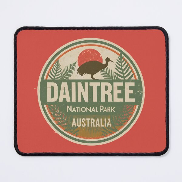 Item preview, A Vintage Illustration of Daintree National Park -  Australia designed and sold by GoodOldVintage.