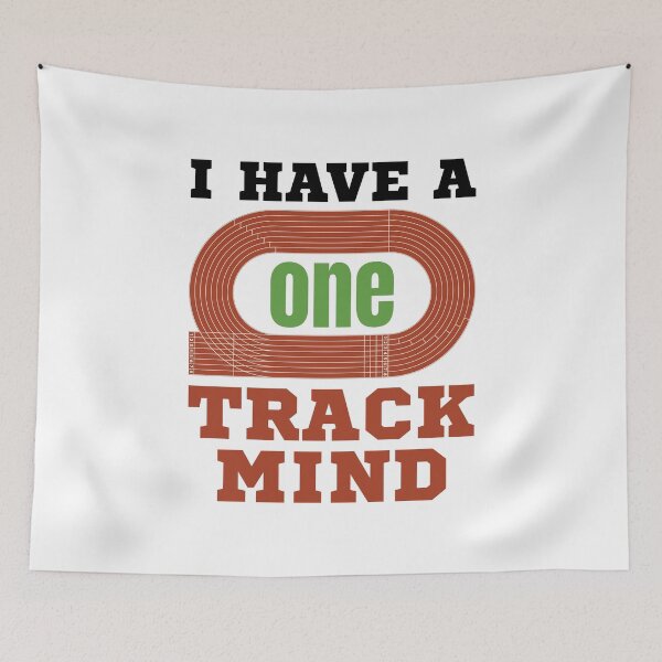 Item preview, Funny Track and Field One Track Mind designed and sold by jaygo.