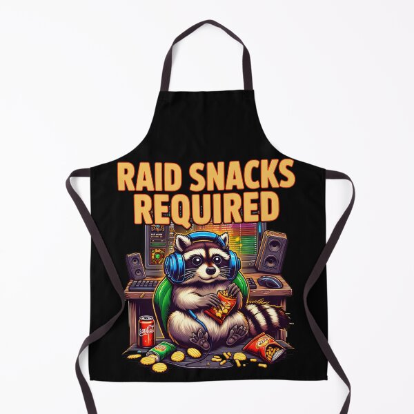 Item preview, Require Snacks Raccoon, Raid Snack Required designed and sold by Printed Mistakes.