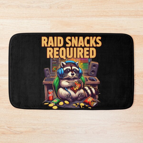 Item preview, Require Snacks Raccoon, Raid Snack Required designed and sold by Printed Mistakes.