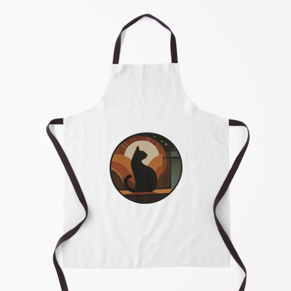 Item preview, Summer Cat Night Whimsical Evening Sky with Cat designed and sold by Panqpond.