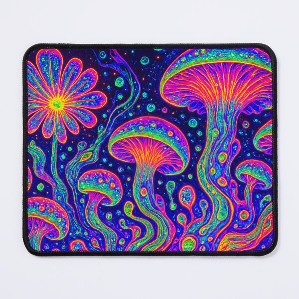 Item preview, Neon dreams in the cosmic garden designed and sold by Sigtrix.