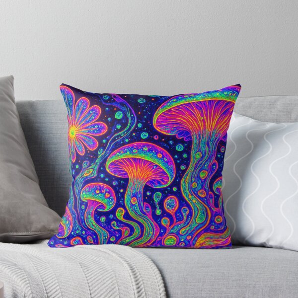 Item preview, Neon dreams in the cosmic garden designed and sold by Sigtrix.