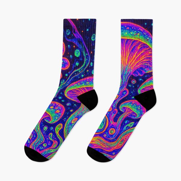 Item preview, Neon dreams in the cosmic garden designed and sold by Sigtrix.
