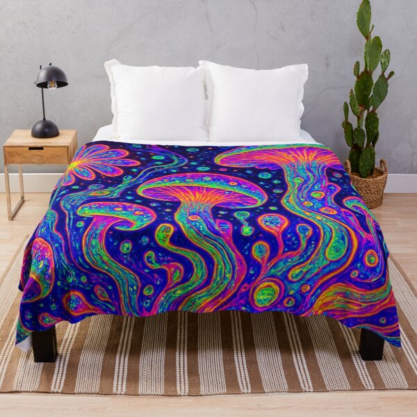 Item preview, Neon dreams in the cosmic garden designed and sold by Sigtrix.