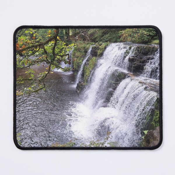 Item preview, Hiking Adventure Landscape. Waterfall Clipart.  designed and sold by gloriamelrose.