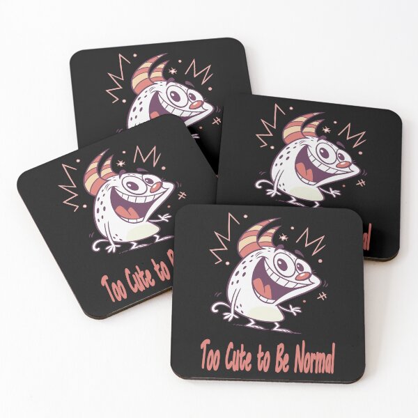 Item preview, Too Cute to Be Normal – Funny Cartoon Monster designed and sold by AgarutanPrint.