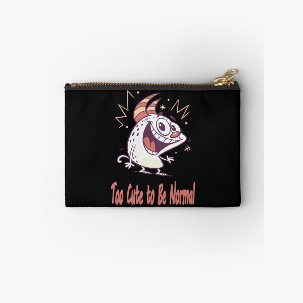 Item preview, Too Cute to Be Normal – Funny Cartoon Monster designed and sold by AgarutanPrint.