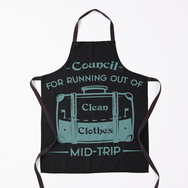 Item preview, Council for Running Out of Clean Clothes Mid-Trip designed and sold by Milena R..