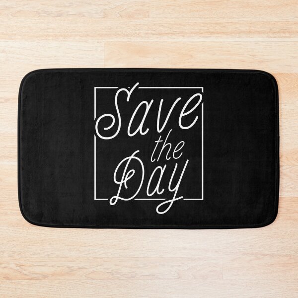 Item preview, Minimalist Lettering in a Thin White Rectangle Border designed and sold by SplashTastic.