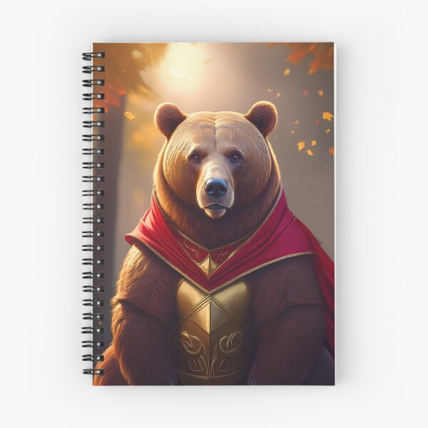 Item preview, Autumn Bear Knight: Armored Guardian of the Whispering Woods designed and sold by Englandbear.