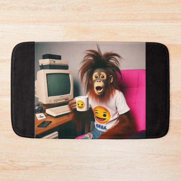 Item preview, "Monkey Business in the SEGAverse: Sip Happens!" designed and sold by Print Fiction.