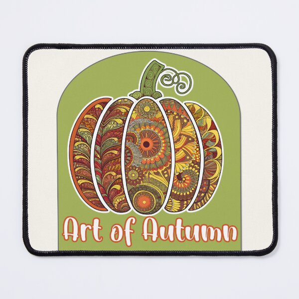 Item preview, Art of Autumn – Boho Mandala Pumpkin Fall Design designed and sold by Dantin.