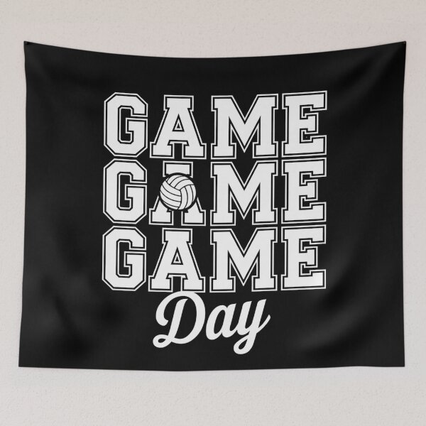 Item preview, Volleyball Heart Game Day designed and sold by Gravly.